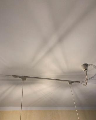 Binario Elettrificato + 2 lampade a sospensione