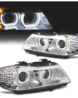 FARI XENON ANGEL EYES 3D BMW E90 E91 LCI 08-12 FON