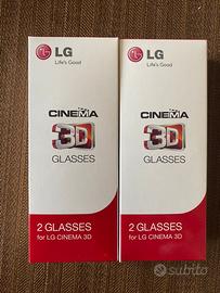 Occhiali 3D per tv LG