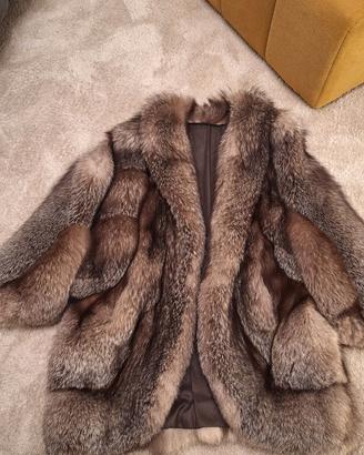 Pelliccia volpe argentata