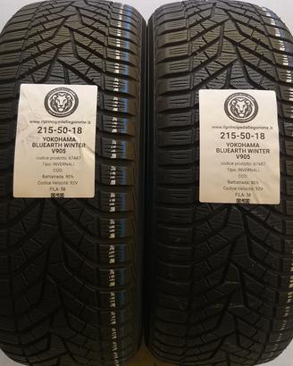 2 GOMME 215 50 18 YOKOHAMA A67487