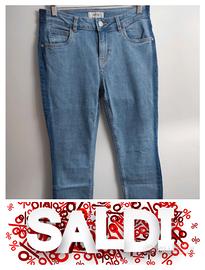 jeans essentiel in puro cotone - taglia 42 - look 