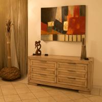 Comò "Etnic Chic" in Legno di Frassino