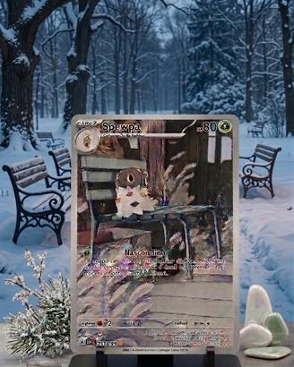 Carta Pokemon spewpa 089 