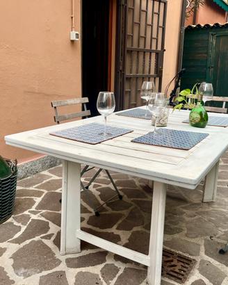 Tavolo 4/6 posti GIARDINO TERRAZZO ESTERNO Legno
