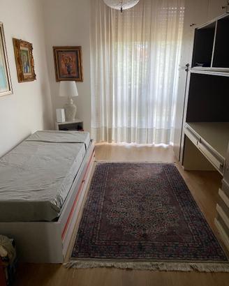 Letto singolo con secondo letto estraibile