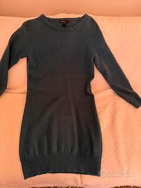 Abito mango lana tubino