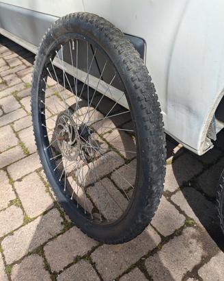 ruota  mtb 27,5. completa