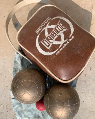 Bocce vintage “Unibloc Moncalieri”