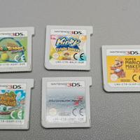 Lotto 5 Giochi Nintendo 3DS 2DS, solo cartuccia