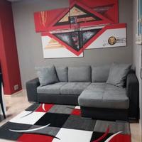 Tappeto di design Orlo e quadri stile moderno