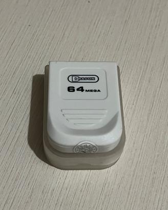 Memory card Nintendo game cube 64 mega