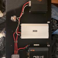 Materiale impianto audio auto