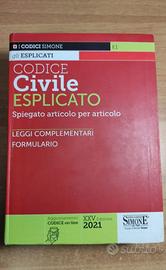 Codice civile esplicato - Ed. Simone