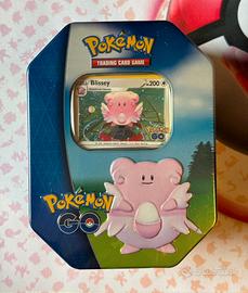 Pokemon GO TCG Tin Box Blissey  ita sealed