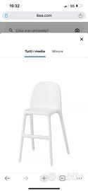 Nr 2 Sedia ikea urban bianca