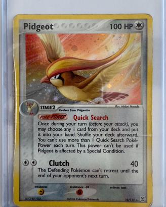 Pidgeot Holo 10/112 - EX FireRed & LeafGreen ENG