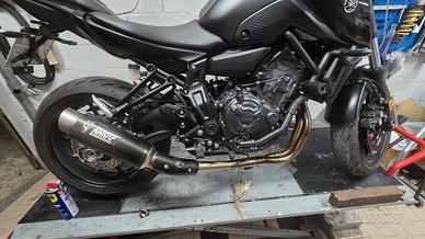 Yamaha Mt 07 scarico completo mivv