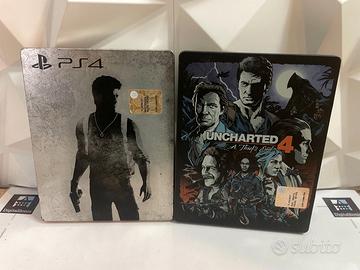Steelbook Uncharted 1 2 3 4 PS4 Playstation Nathan