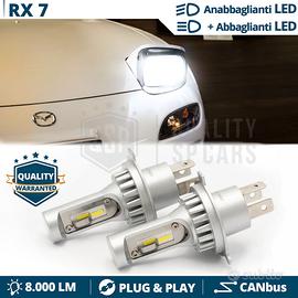 Lampade LED H4 Per MAZDA RX-7 Luci CANbus 6500K