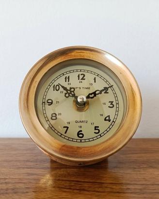 Orologio Nautico da Parete in Ottone Ship's Time