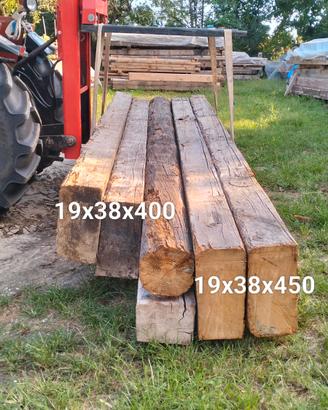 Travi in legno di abete 