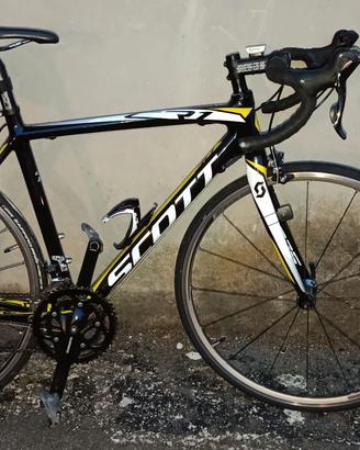 Bici  da corsa Scott, tg 53, telaio in carbonio