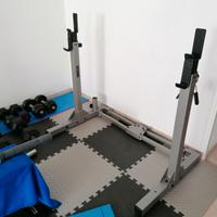 Rack bodybuilding pieghevole