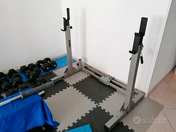 Rack bodybuilding pieghevole