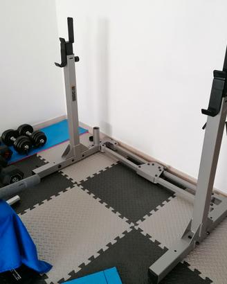 Rack bodybuilding pieghevole