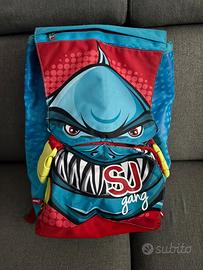 Zaino estensibile sj gang per la scuola squalo