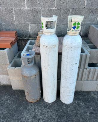 Bombole ossigeno vuote