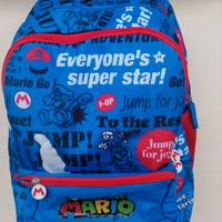 Zaino e Astuccio Super Mario vari scomparti