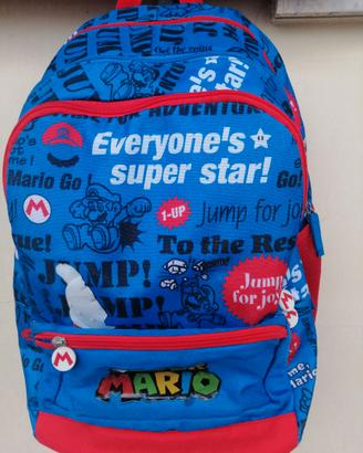 Zaino e Astuccio Super Mario vari scomparti