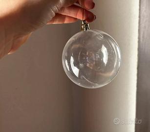 Palline plastica Natale