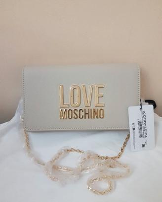 Love Moschino * Borsa a tracolla nuova * Avorio *