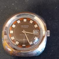 Orologio Hermin   svizzero anni 60