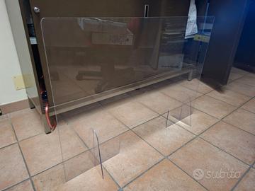 Paratia in plexiglass 100X70cm - n. 5 unità