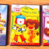 DVD per bambini Paw Patrol e Jojo Disney