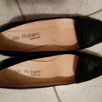 Scarpe nere pelle