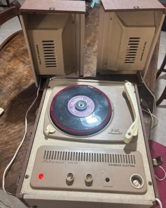 Fonovaligia Siemens Elettra Stereo VFS 35 vintage