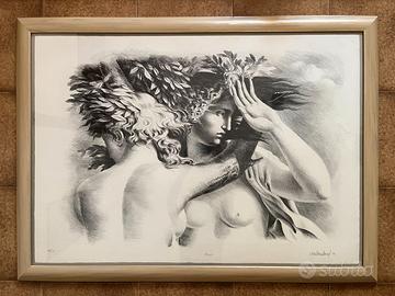 Litografia di Carlo Maria Mariani