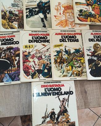 Lotto 10 Fumetti "Un uomo un'avventura" Cepim
