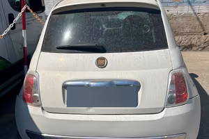 Fiat 500 incidentata