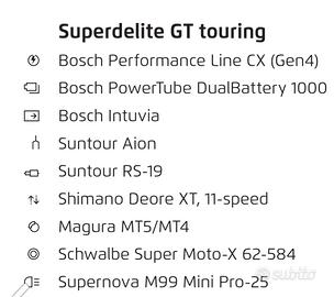 Riese e Muller  super delite gt touring