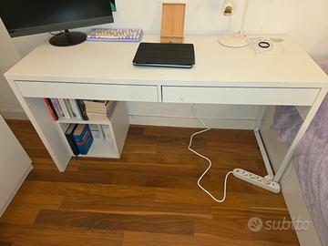 scrivania ikea micke bianca
