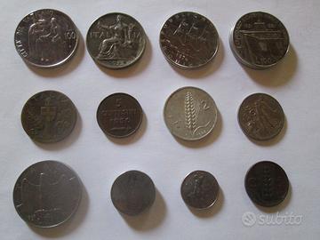 Monete e banconote varie