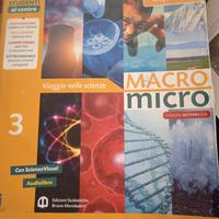 Libro Macro Micro 3.scuola media. Scienze