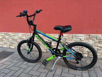 Bici 20” con ammortizzatore e cambio