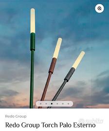 paletto LED giardino torch redo 